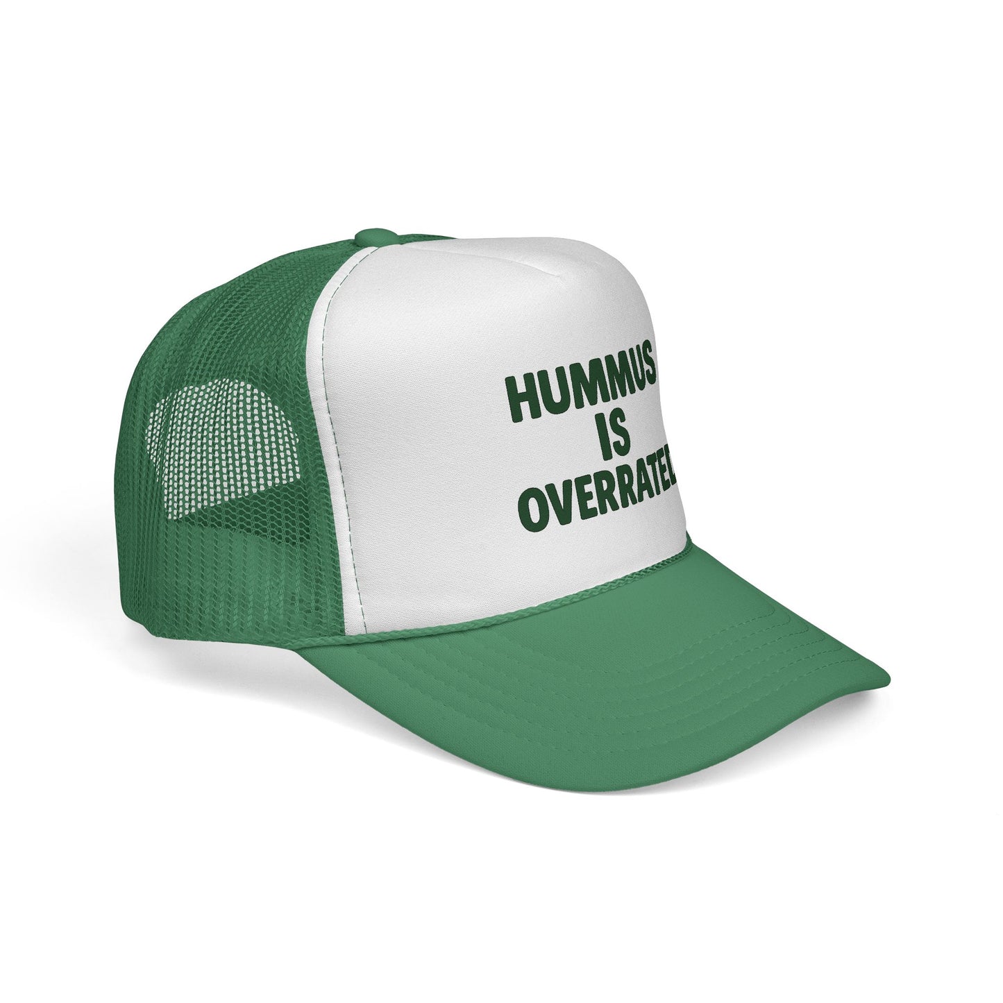 Hummus is overrated trucker